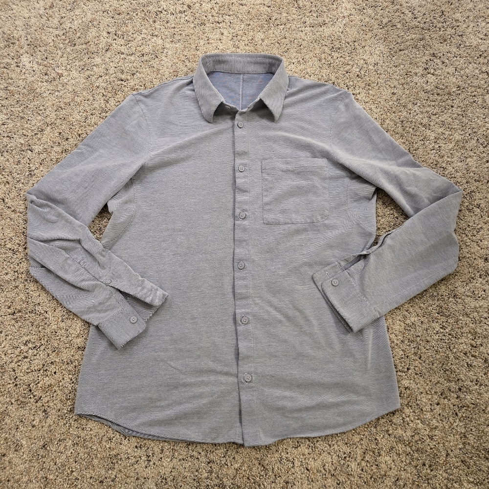 Lululemon Men's‎ Button Down Dress Shirt Size Medium